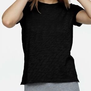 ATM Nwt 100% Organic Peruvian Cotton Slub Jersey Schoolboy Crew neck T-Shirt